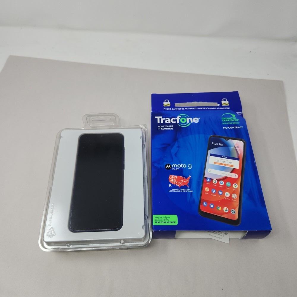 Tracfone Motorola Moto G Play  - 32GB - Blue